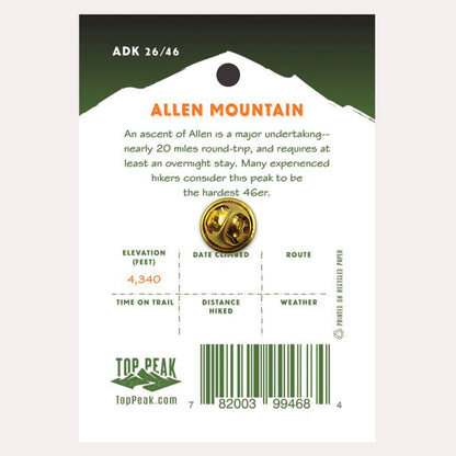 Allen Mountain Pin