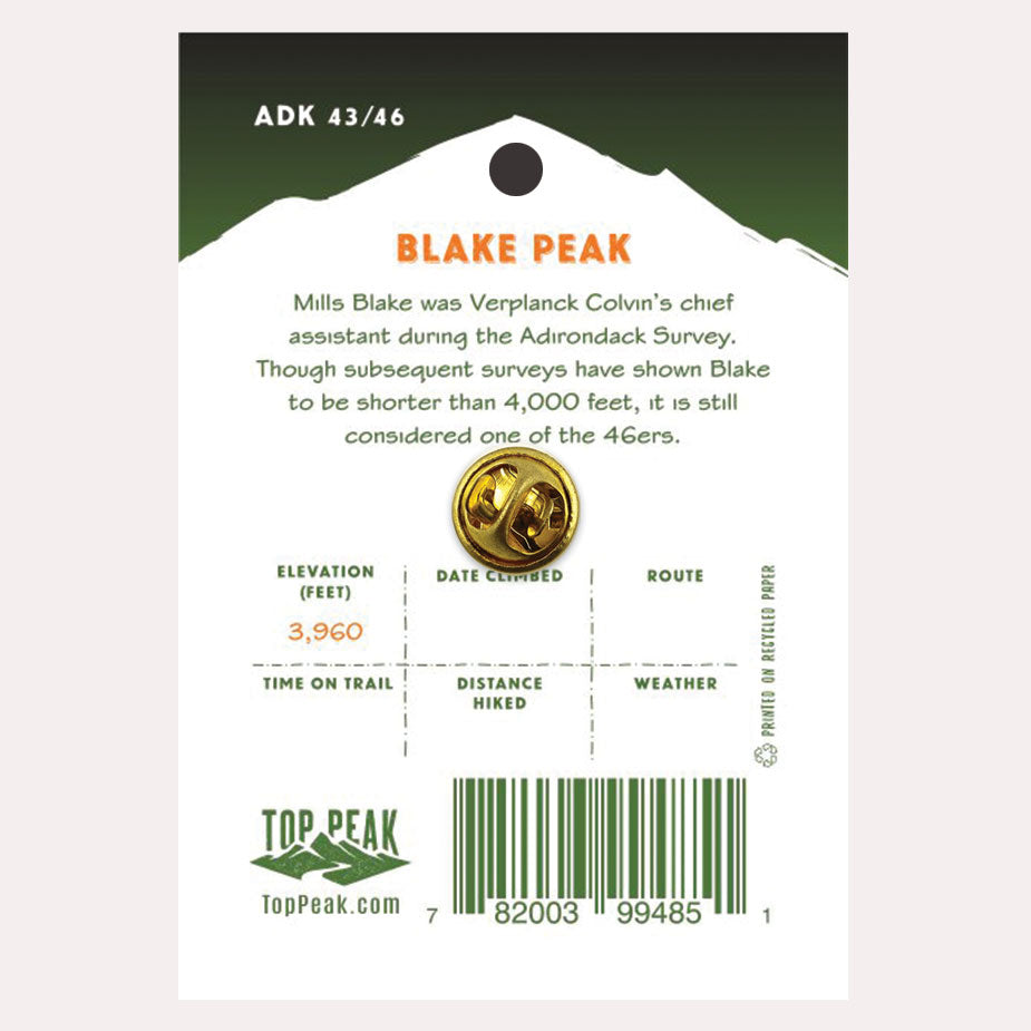 Blake Peak Pin