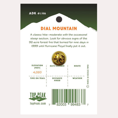 Dial Mountain Pin