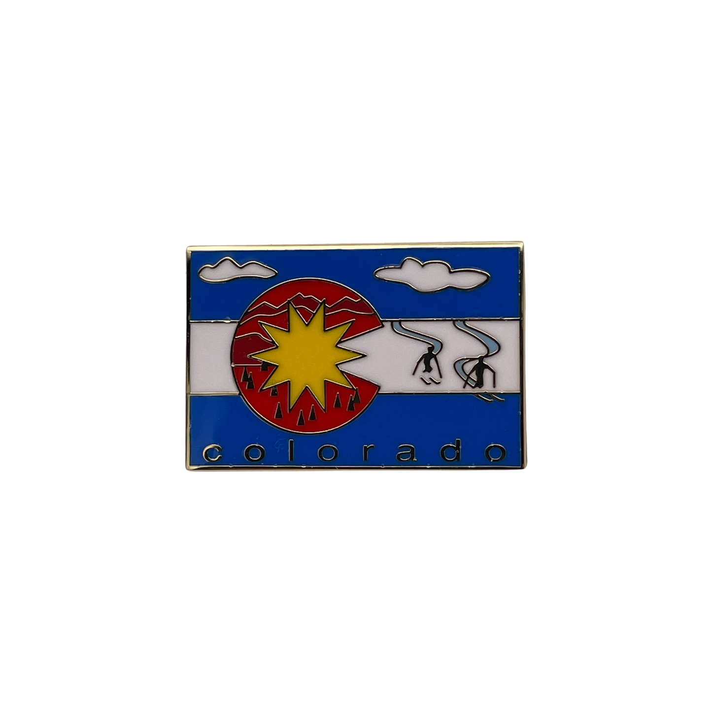 Colorado State Flag Pin
