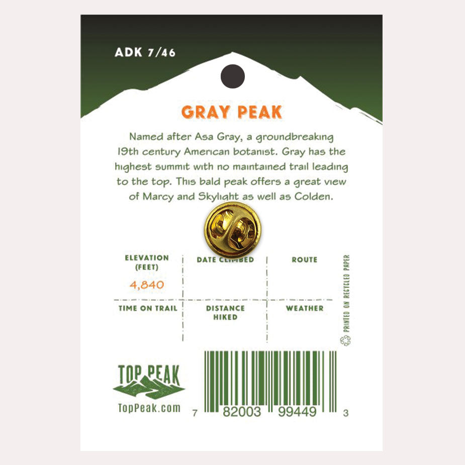 Gray Peak Pin