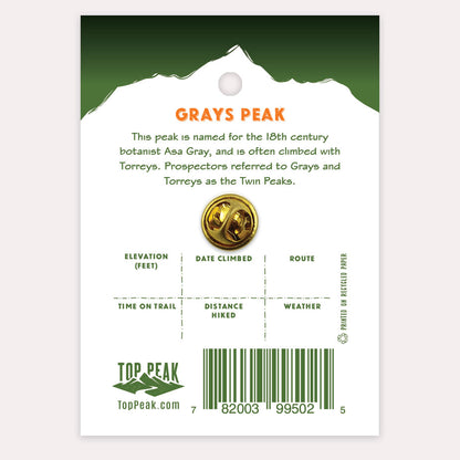 Grays Peak Pin