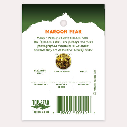Maroon Peak Pin