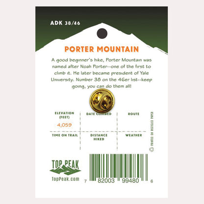 Porter Mountain Pin