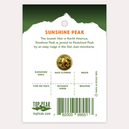 Sunshine Peak Pin