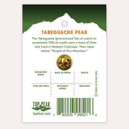 Tabeguache Peak Pin